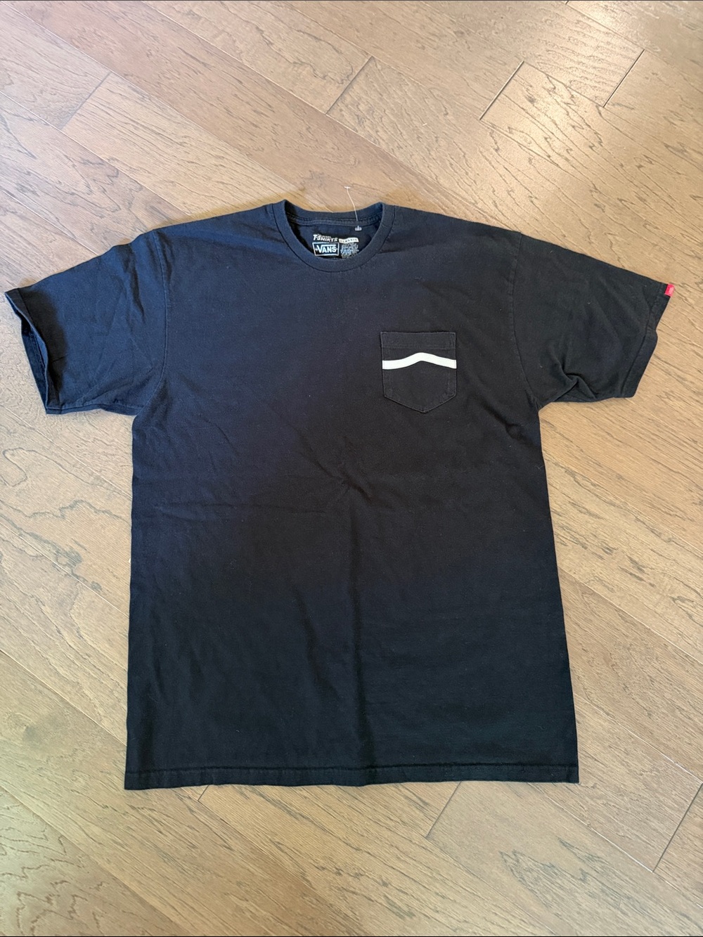 Vans Side Swipe Pocket Tee-XL-Black-Gently used